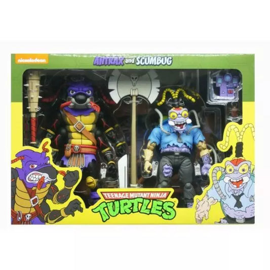 NECA TMNT Cartoon Antrax and Scumbug 2-Pack