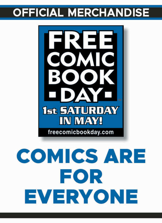 Free Comic Book Day 2024 Logo Enamel Pins (Bundle Of 50)