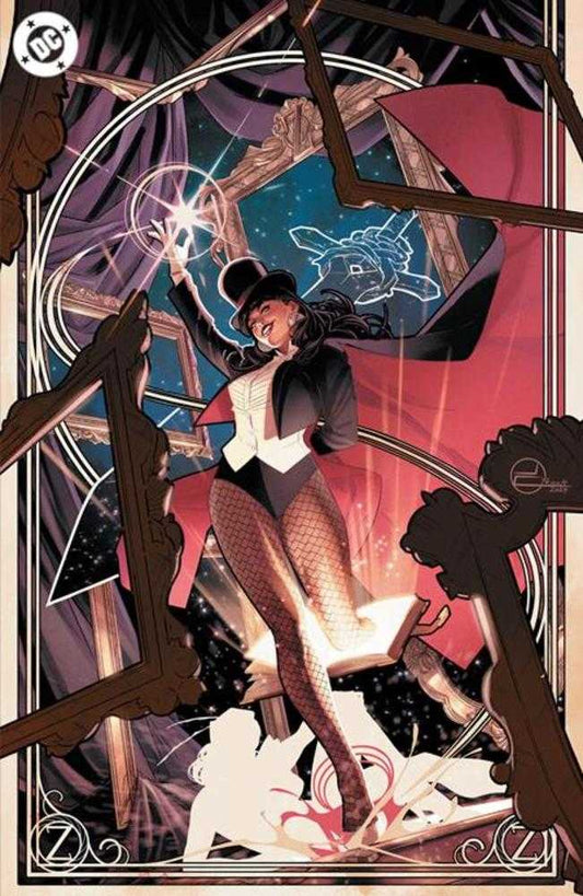 Zatanna #1 (Of 6) Cover J 1 in 50 Jamal Campbell Frames Card Stock Variant