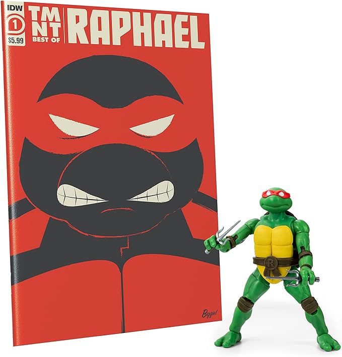 BST AXN TMNT Raphael Comic+Figure