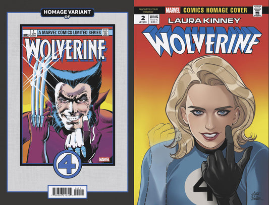 Laura Kinney: Wolverine #2 Romy Jones Fantastic Four Homage Variant