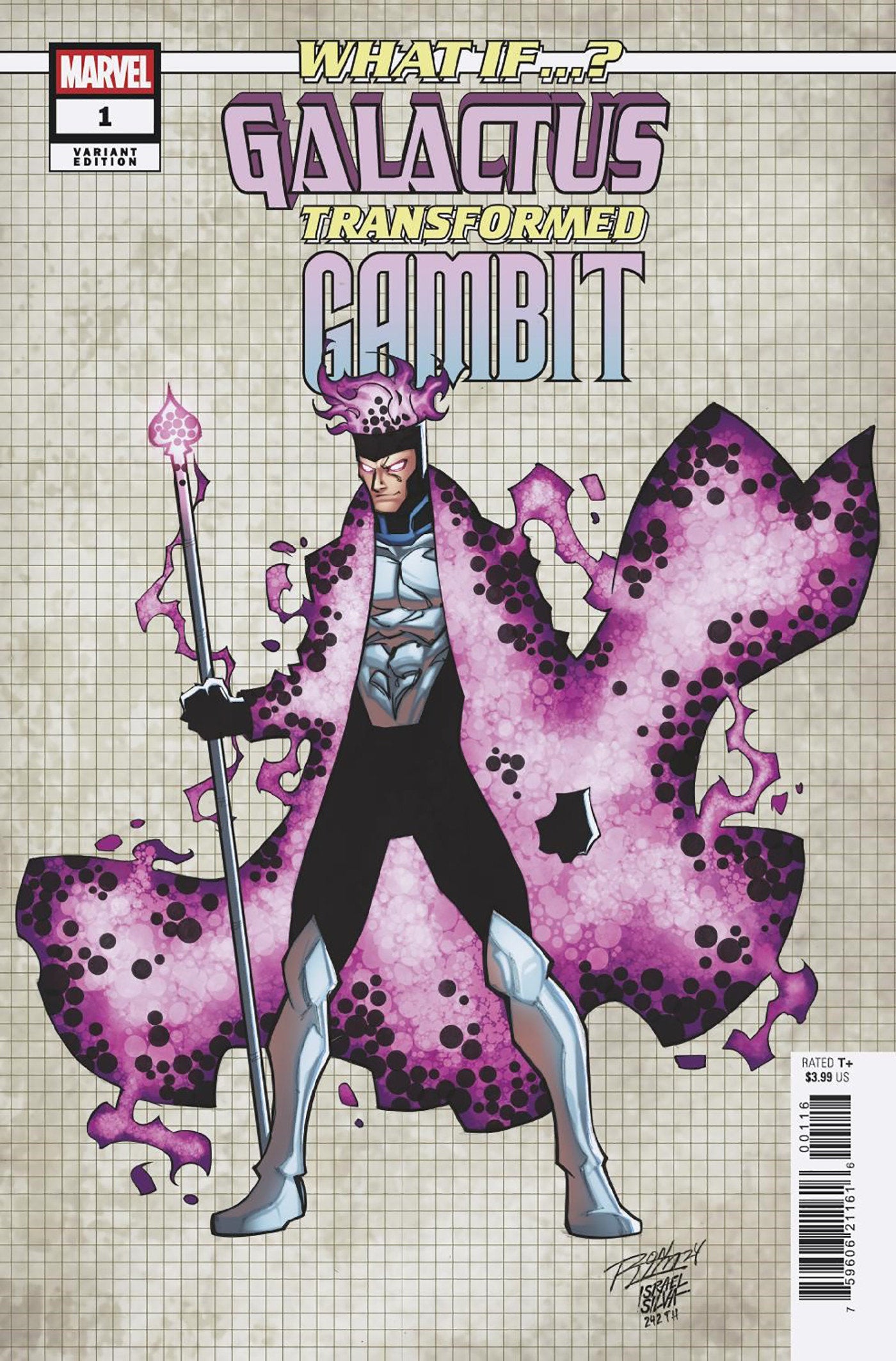 What If...? Galactus: Galactus Transformed Gambit? #1 Ron Lim Design Variant