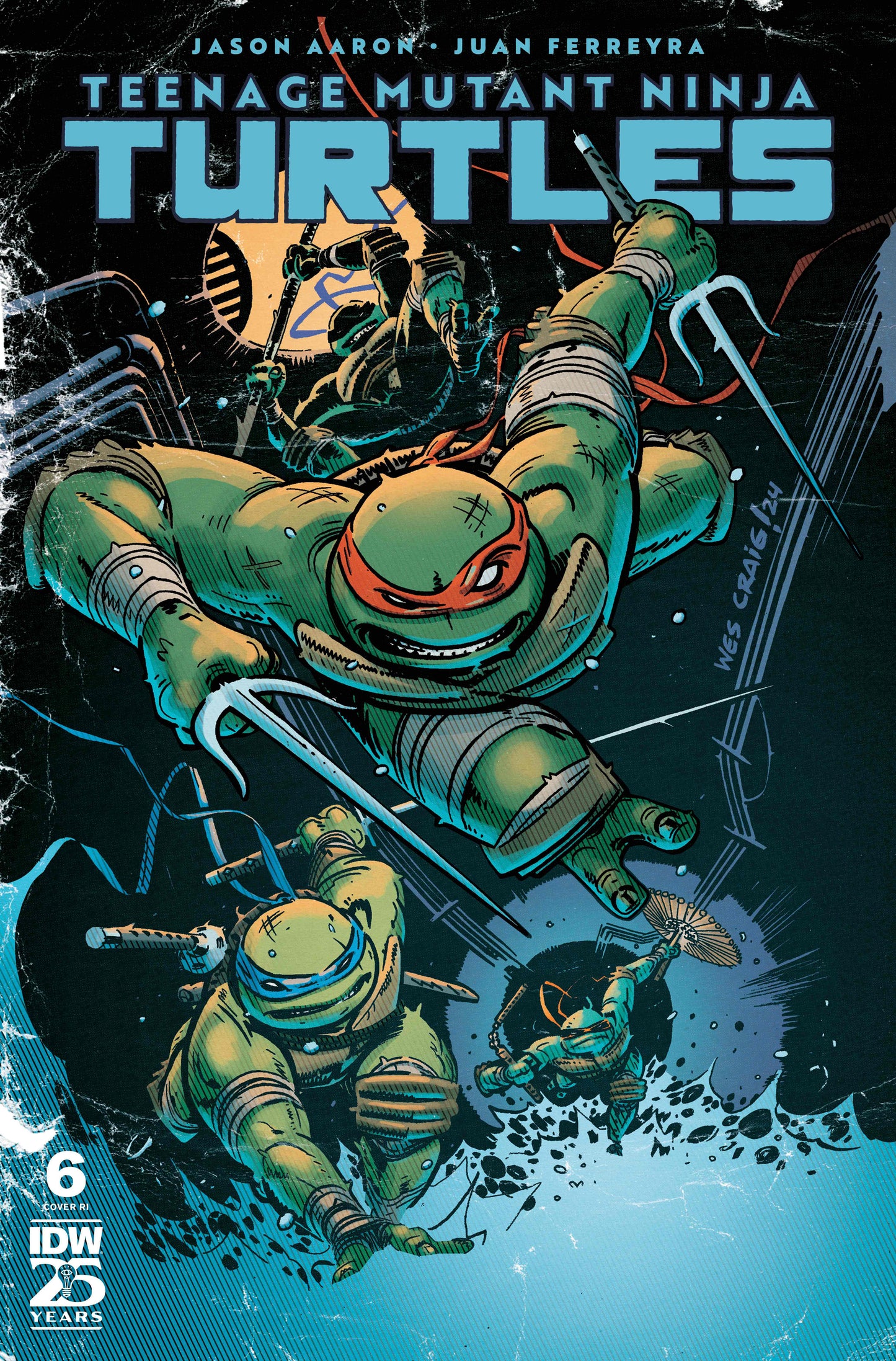 Teenage Mutant Ninja Turtles #6 Variant Ri (50) (Craig)