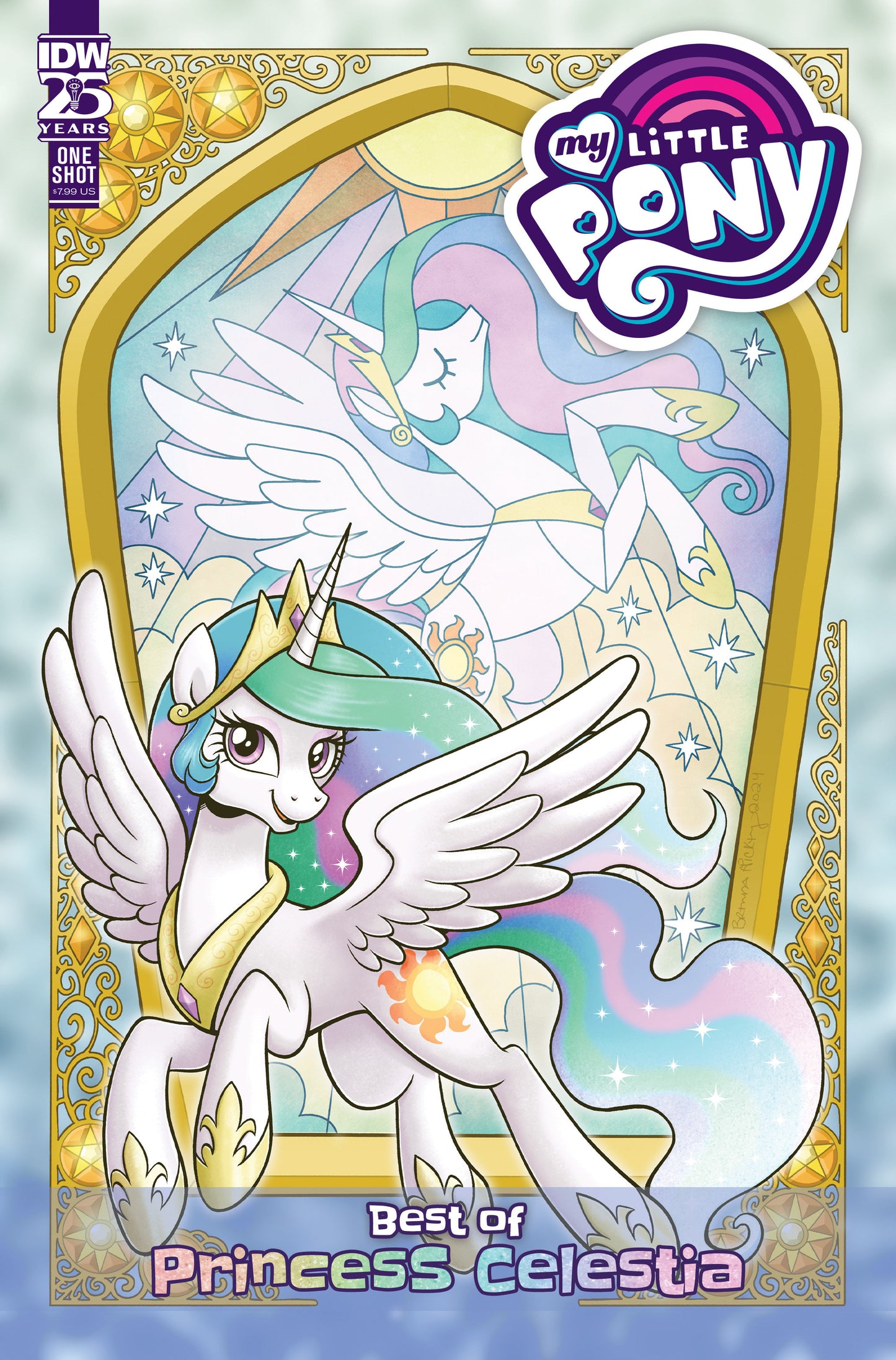 My Little Pony: Best Of Princess Celestia Cover A (Hickey)