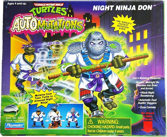 Playmates TMNT Automutations Night Ninja Don