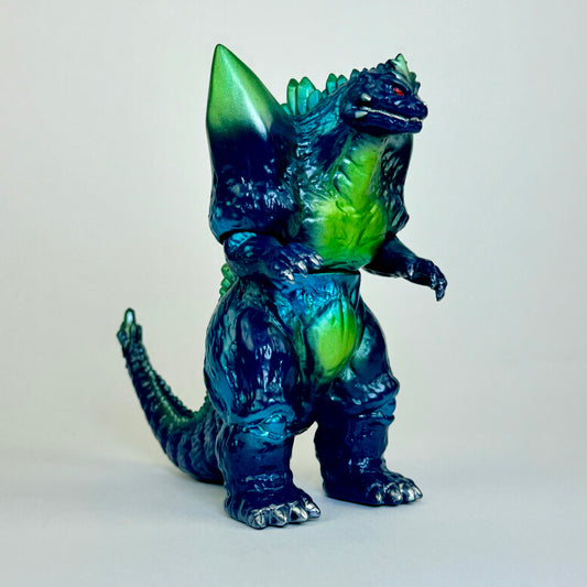 CCP Space Godzilla Middle Size (4th Edition) Metallic Blue/Green Version