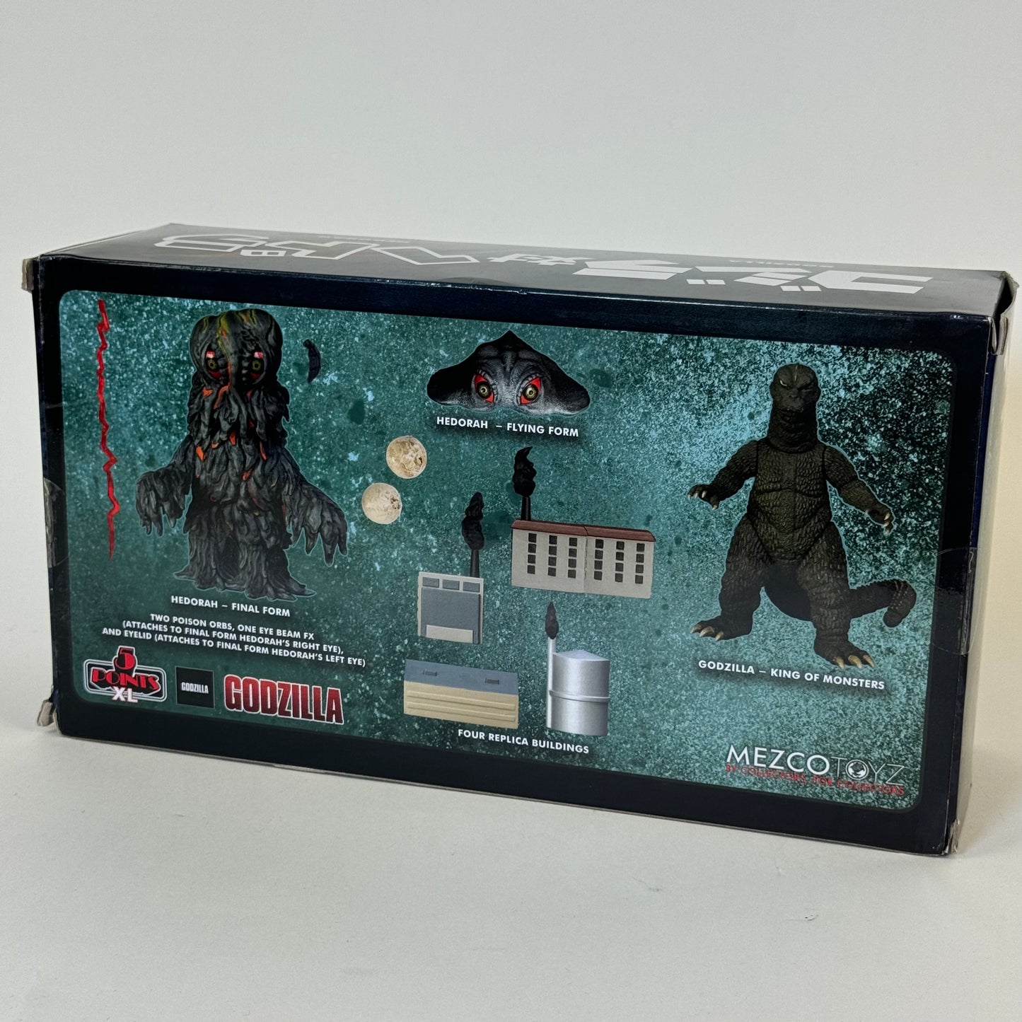 Mezco Toyz Godzilla vs Hedorah 5 Points XL Figure Box Set