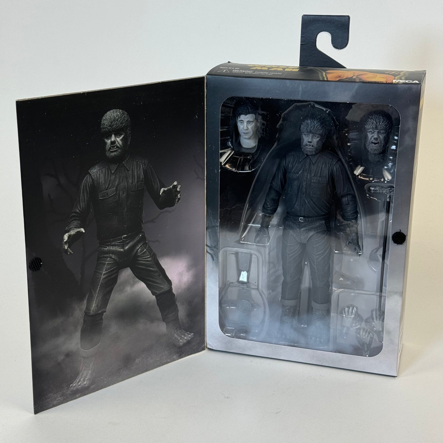 NECA Universal Monsters Ultimate Wolf Man B&W