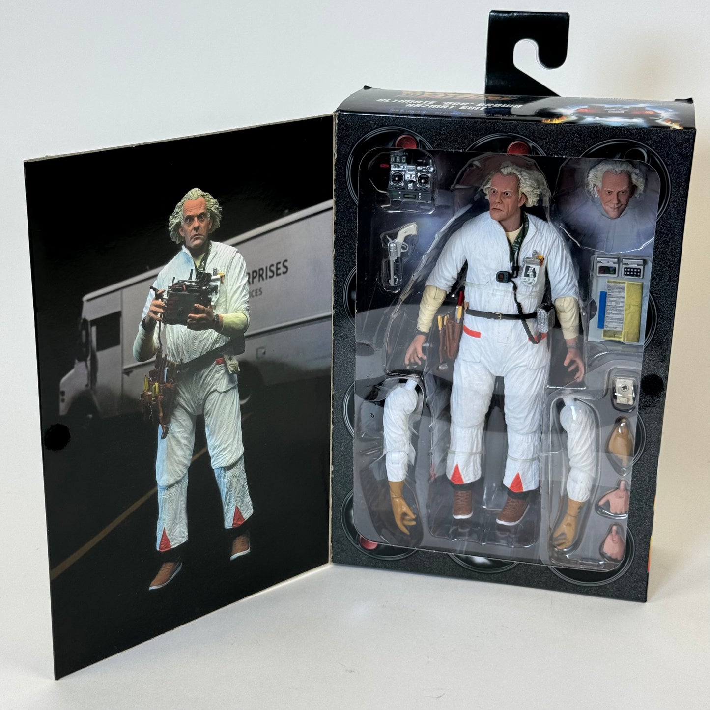 NECA Back to the Future Ultimate Doc Brown (Hazmat Suit) Action Figure