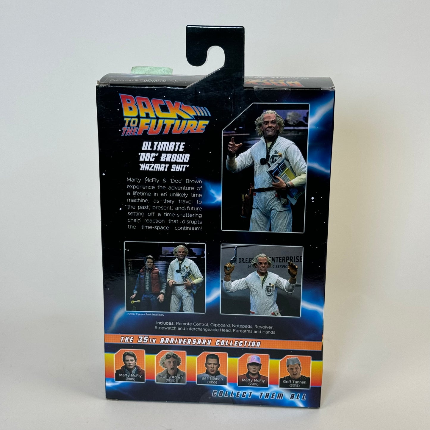 NECA Back to the Future Ultimate Doc Brown (Hazmat Suit) Action Figure