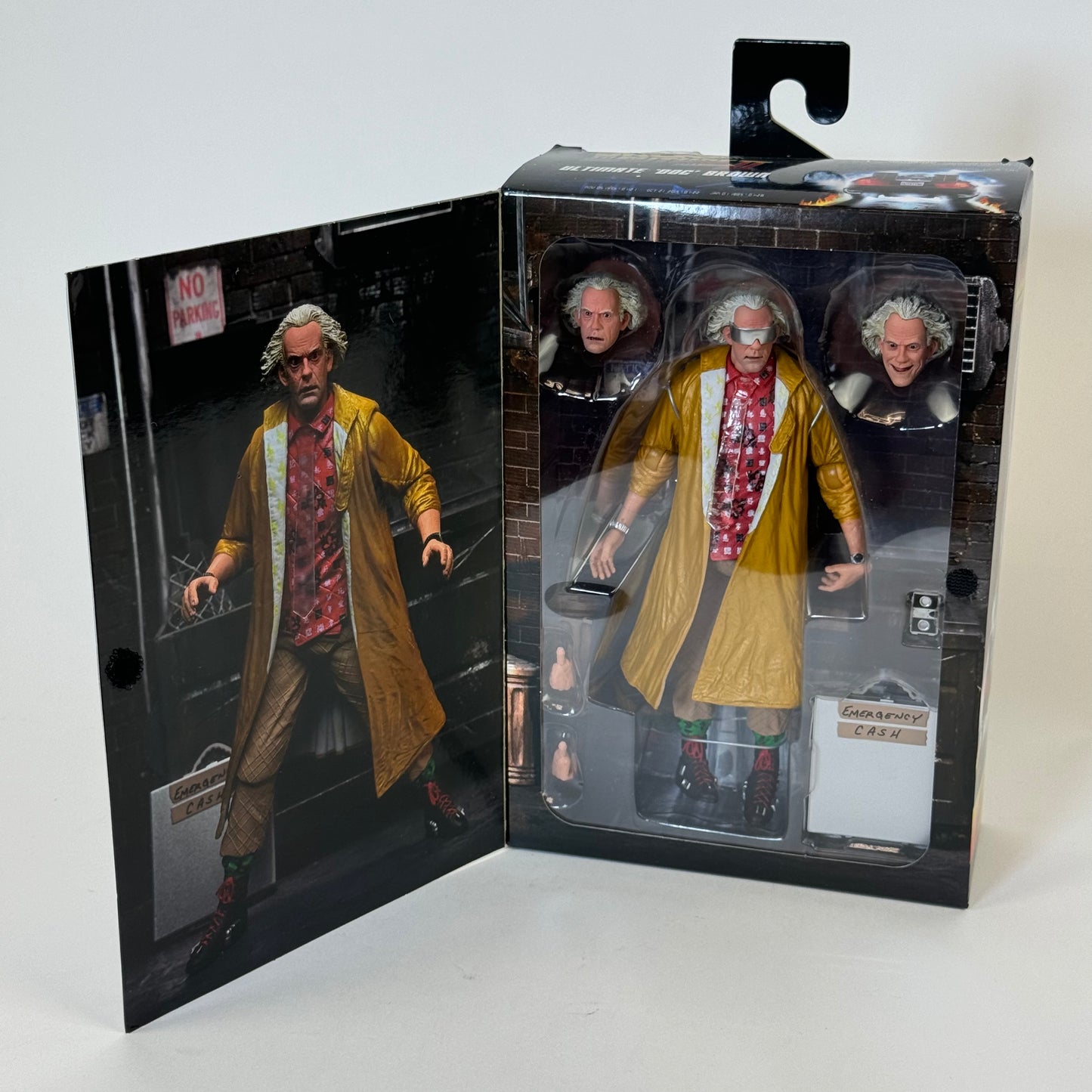 NECA Back to the Future Part Two Ultimate Doc Brown