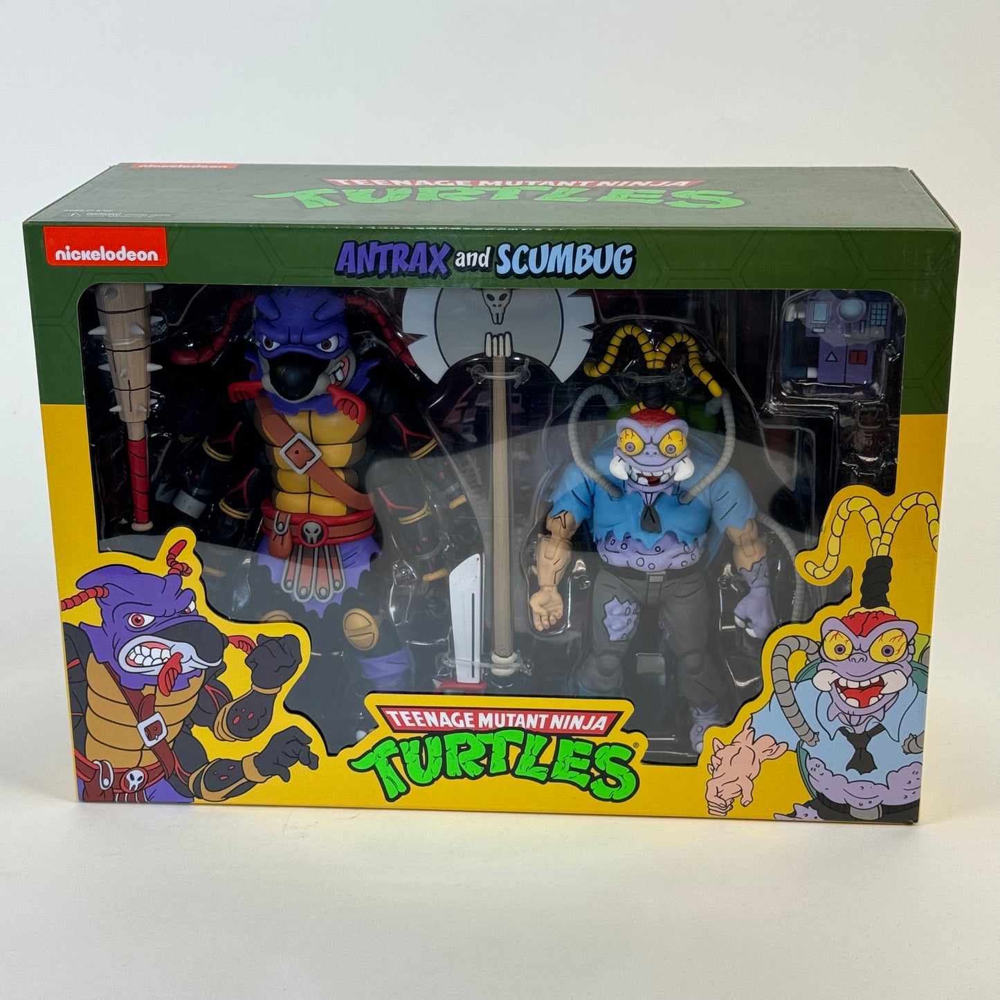 NECA TMNT Cartoon Antrax and Scumbug 2-Pack