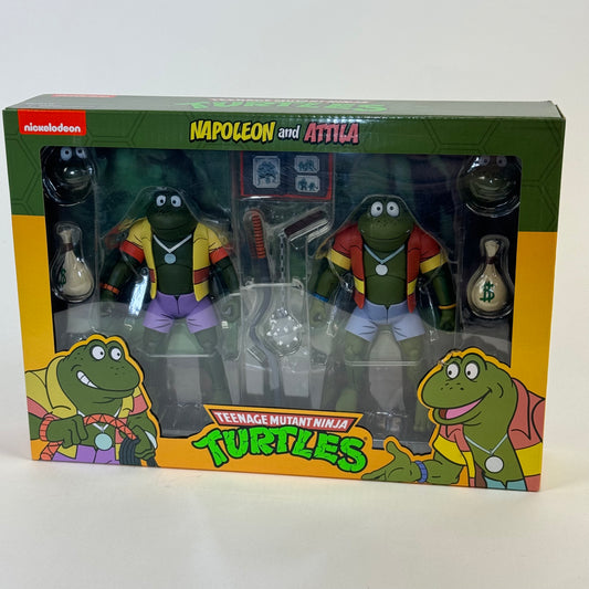 NECA TMNT Cartoon Napoleon and Attila 2-Pack