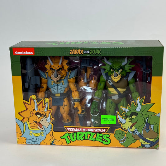 NECA TMNT Cartoon Zarax and Zork 2-Pack