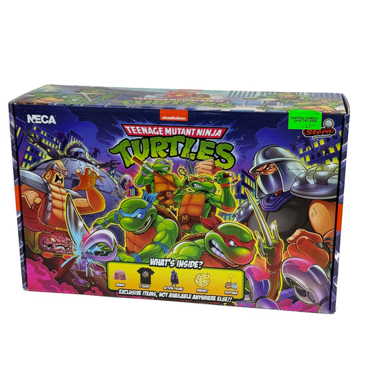 NECA TMNT Cartoon Stern Pinball Crate