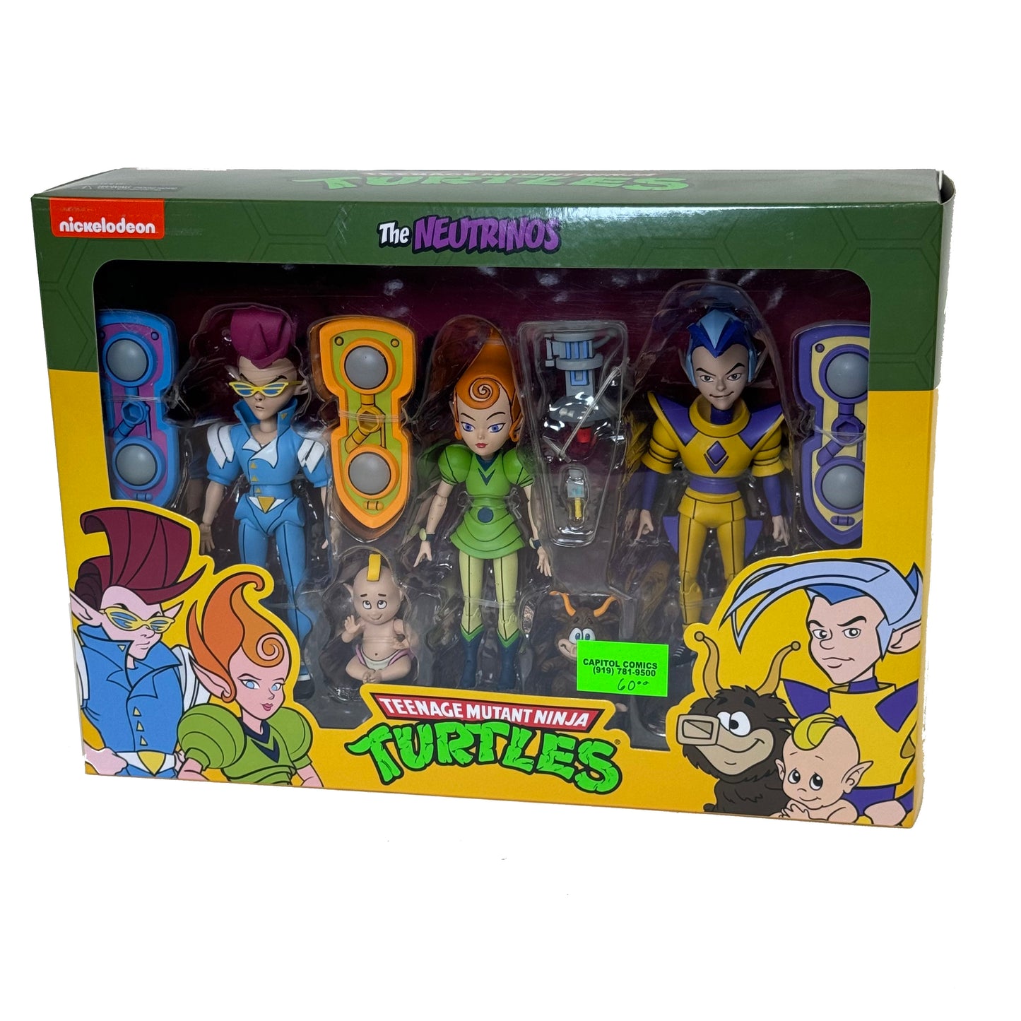 NECA TMNT Cartoon The Neutrinos