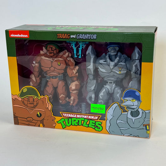 NECA TMNT Cartoon Traag and Granitor 2-Pack