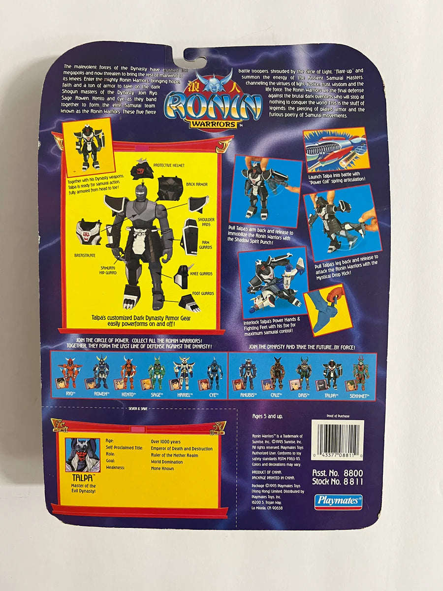 Ronin Warriors Talpa 1995 Playmates