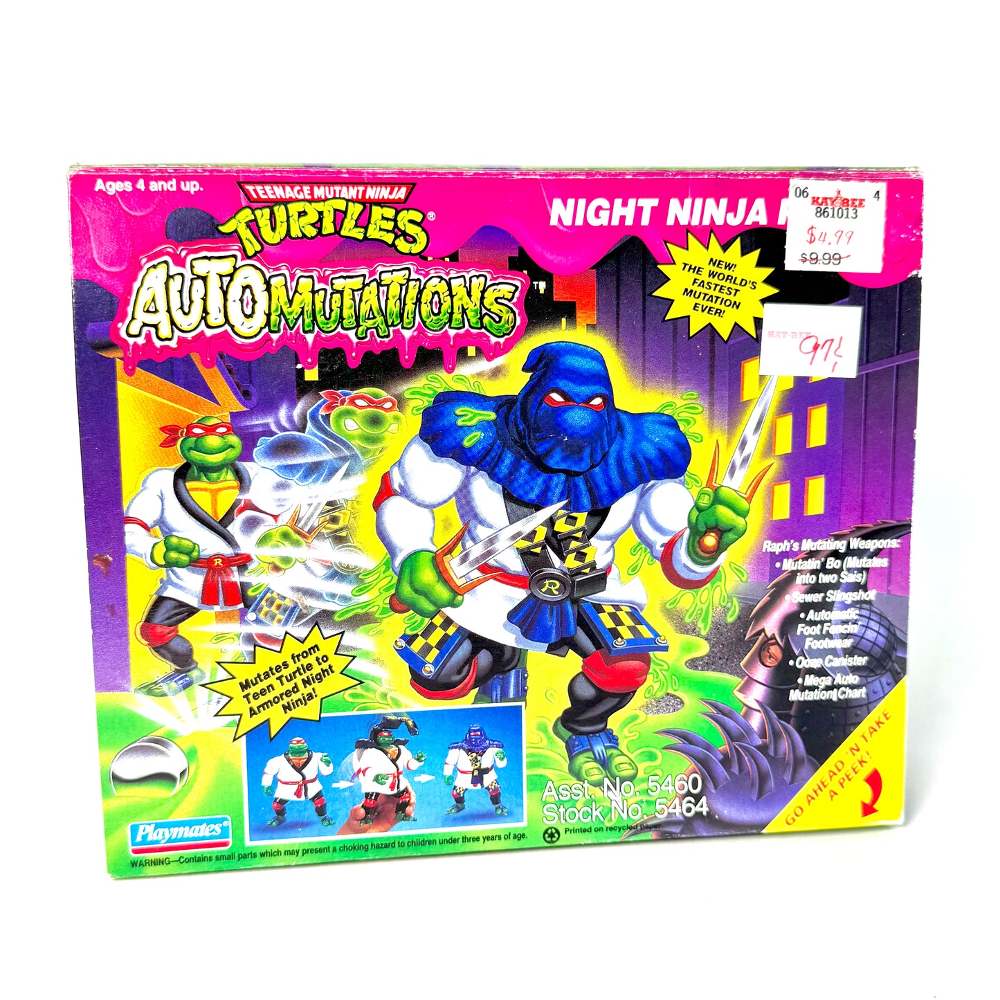 Playmates TMNT Automutations Night Ninja Raph