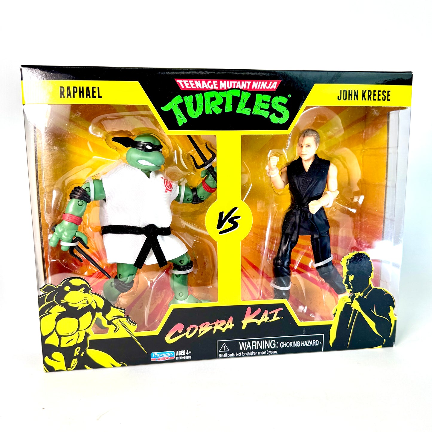 Playmates TMNT Vs. Cobra Kai Raphael Vs. John Creese