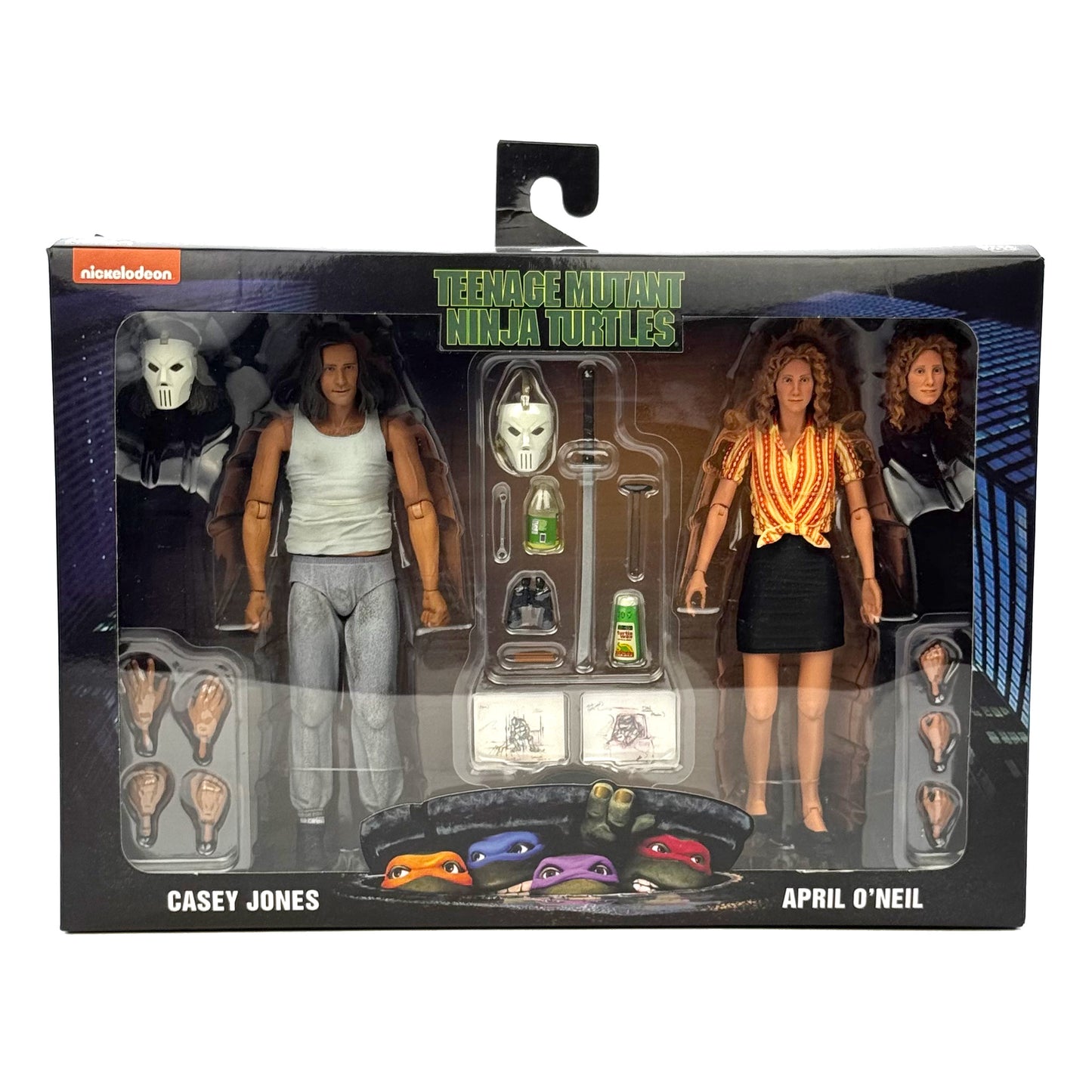 NECA Casey Jones & April O'Neil