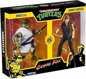 Playmates TMNT Vs. Cobra Kai Donatello Vs. Johnny Lawrence