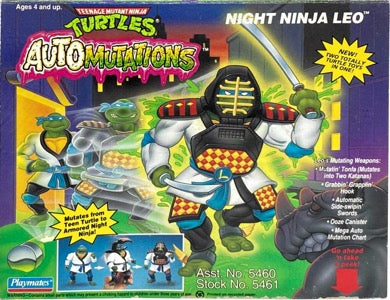 Playmates TMNT Automutations Night Ninja Leo