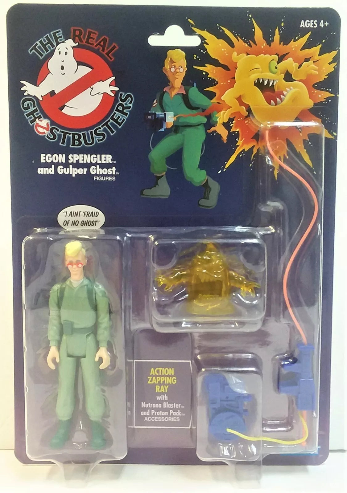 Hasbro The Real Ghostbusters Egon  Spengler and Gulper Ghost