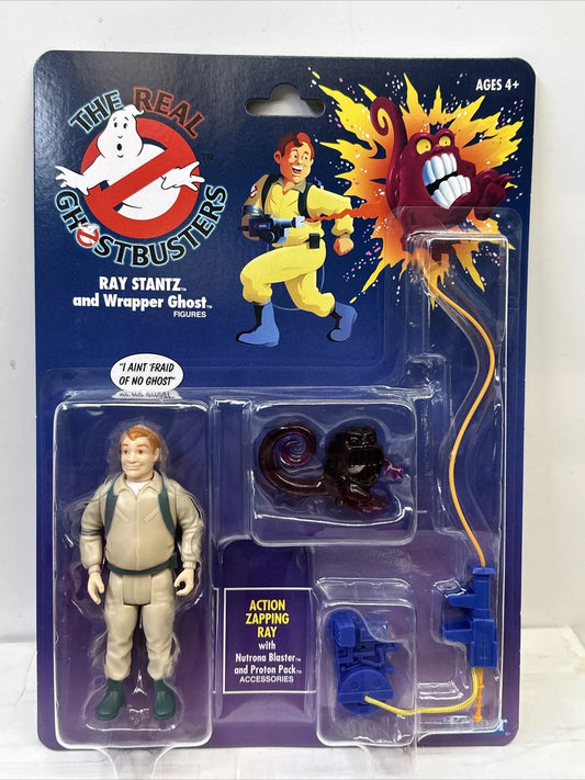 Hasbro The Real Ghostbusters Ray Stantz and Wrapper ghost