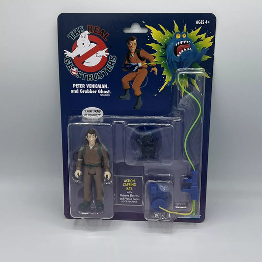 Hasbro The Real Ghostbusters Peter Venkman and Grabber Ghost