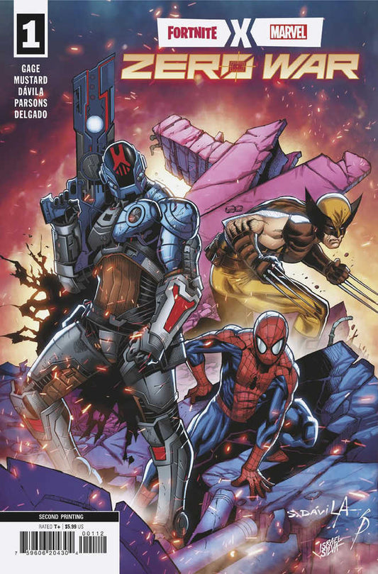 Fortnite X Marvel Zero War #1 (Of 5) 2ND Printing Davila Variant