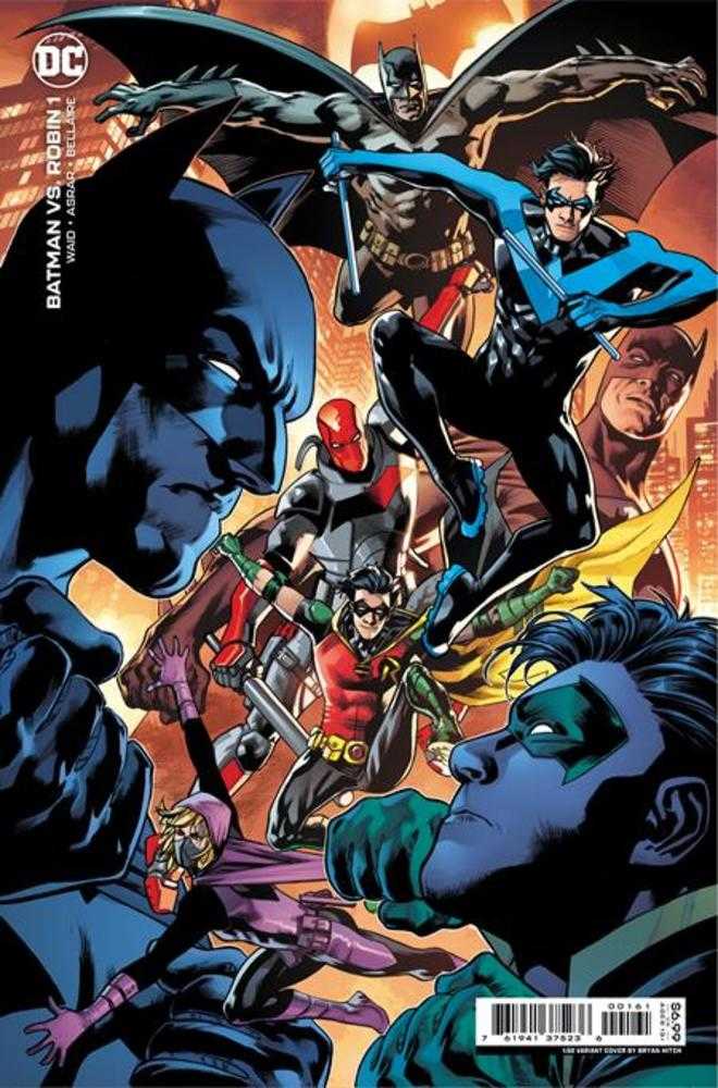 Batman vs Robin #1 (Of 5) Cover I 1 in 50 Bryan Hitch Card Stock Variant