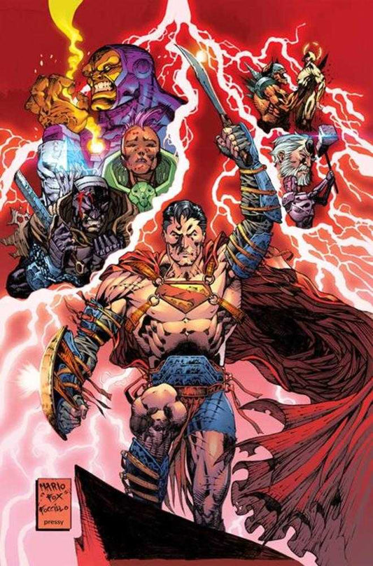 Superman Warworld Apocalypse #1 (One Shot) Cover B Mario Fox Foccillo Card Stock Variant