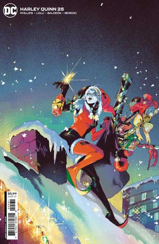 Harley Quinn #25 Cover C Al Kaplan Holiday Card Stock Variant