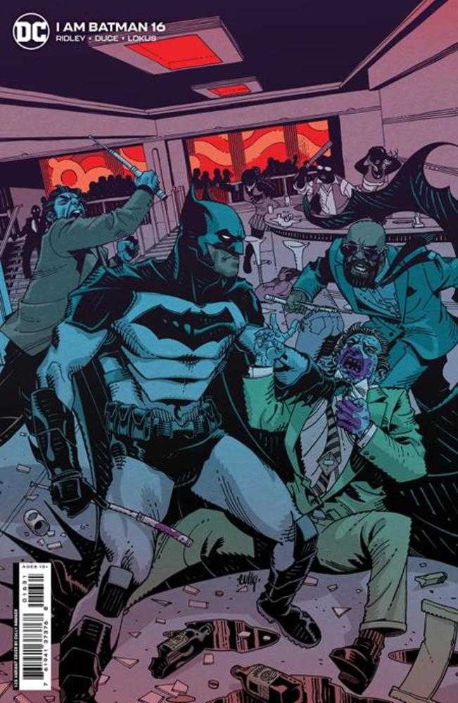 I Am Batman #16 Cover C 1 in 25 Cully Hamner Card Stock Variant