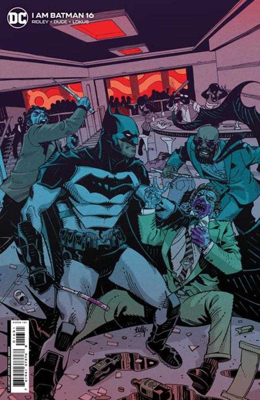 I Am Batman #16 Cover C 1 in 25 Cully Hamner Card Stock Variant