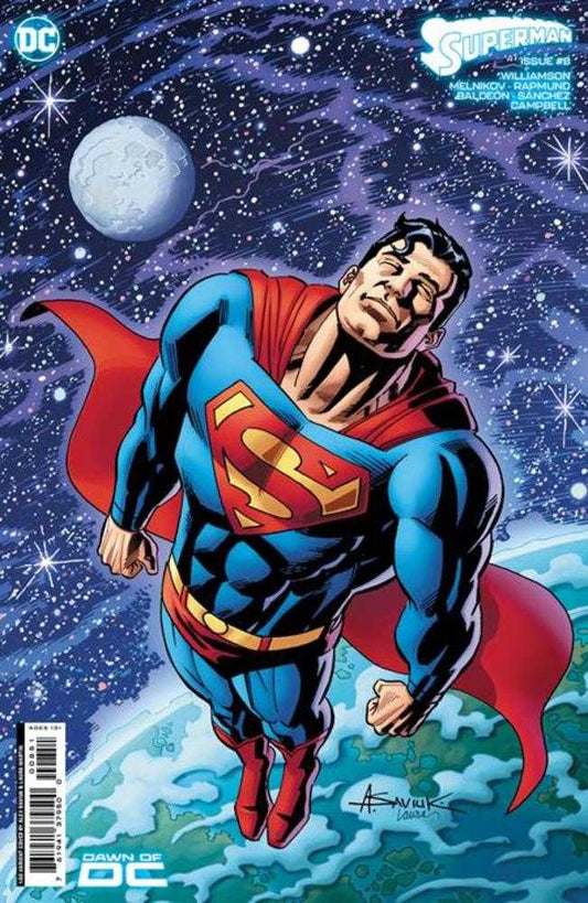 Superman #8 Cover G 1 in 50 Alex Saviuk Card Stock Variant